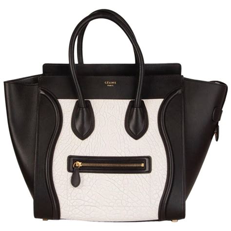 celine mini luggage size|celine shoulder luggage tote price.